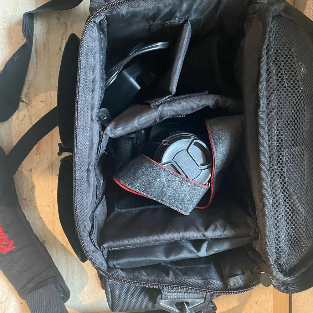 Canon Rebel T5i DSLR Camera with Lenses, Charger, and Accessories